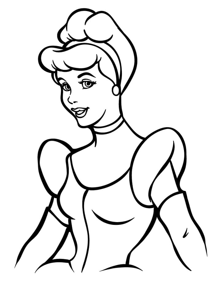 Aschenputtel aus der Disney-Welt ausmalbilder