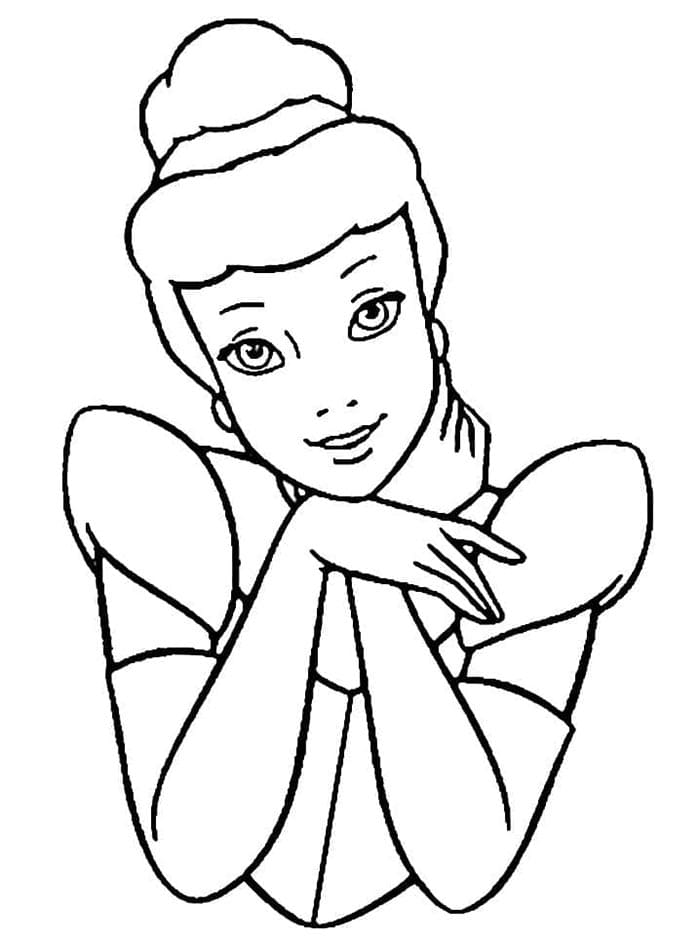 Aschenputtel gratis Druckvorlage ausmalbilder