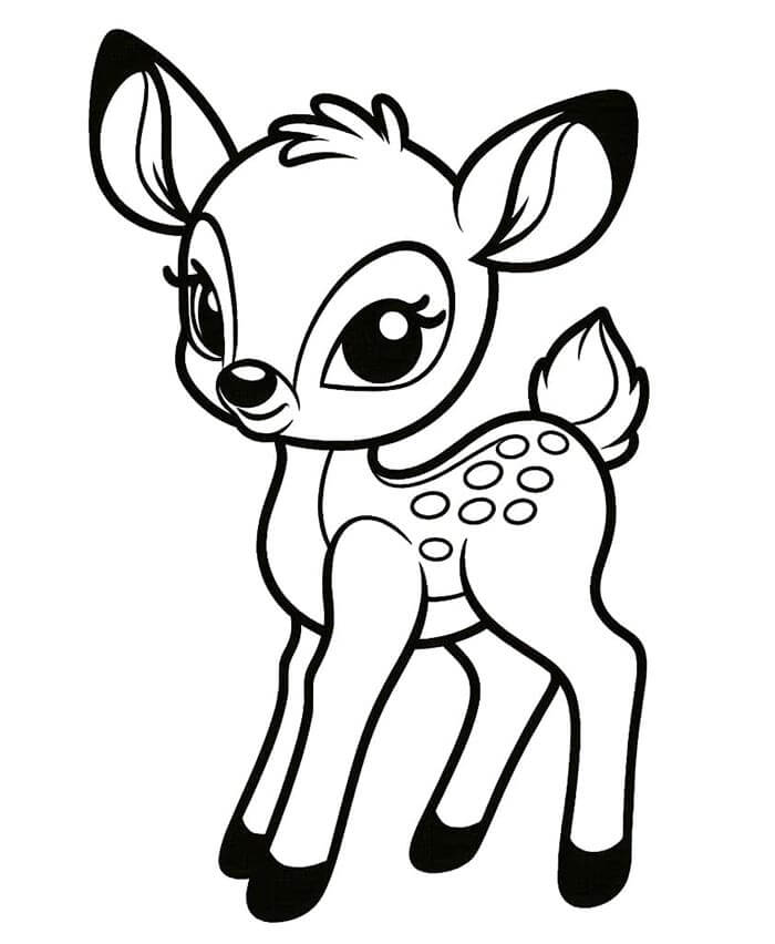 Bambi ausmalbilder