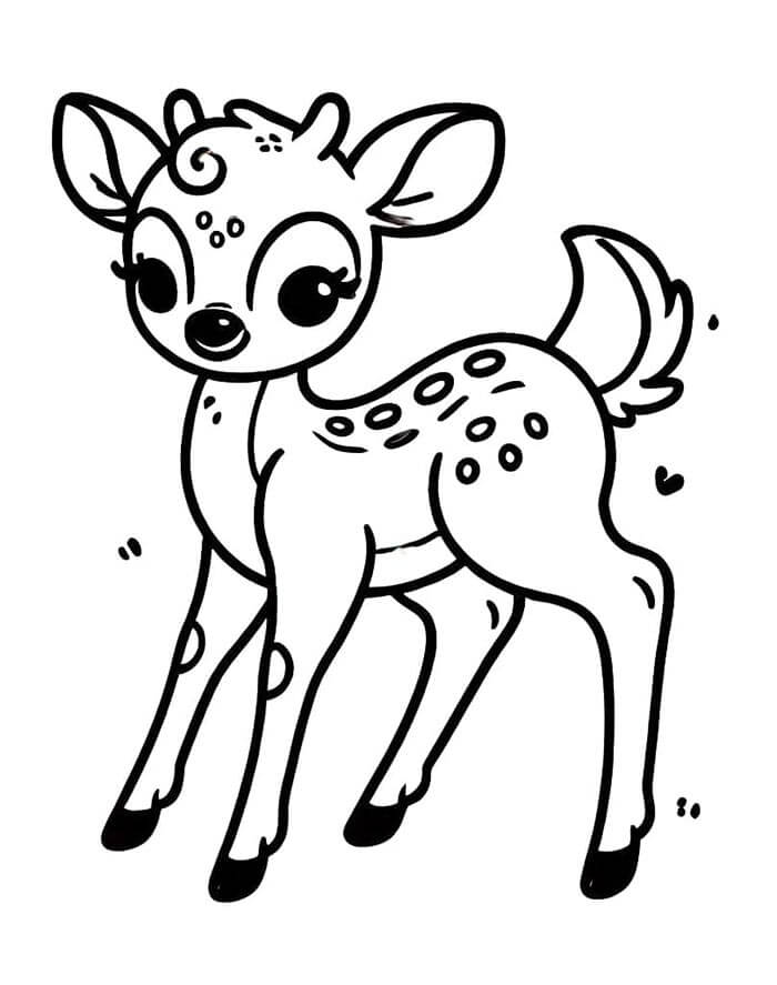 Bambi gratis ausmalbilder