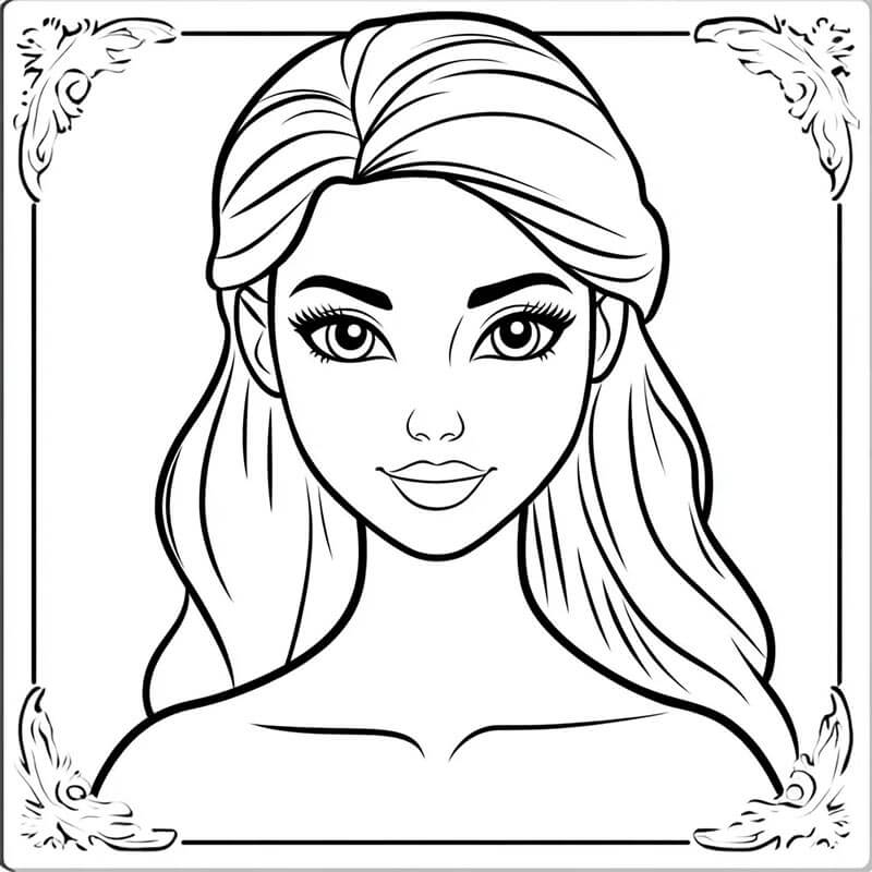 Barbie Bild ausmalbilder