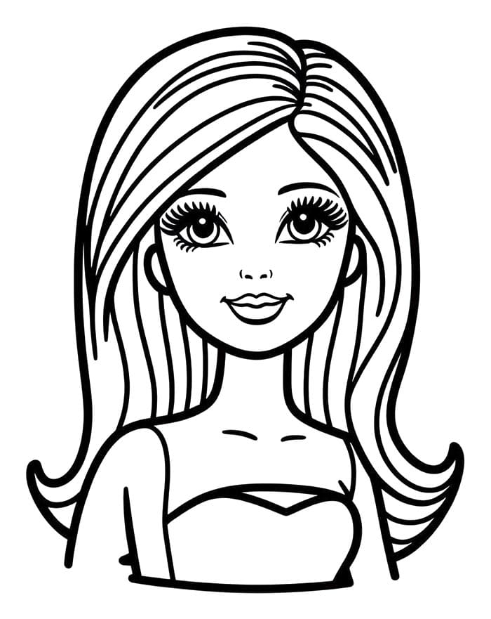 Barbie zum Ausdrucken ausmalbilder