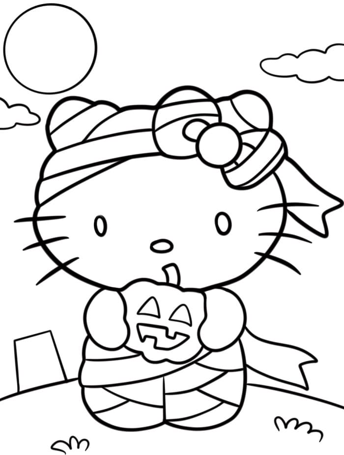 Bezaubernde Hello Kitty ausmalbilder