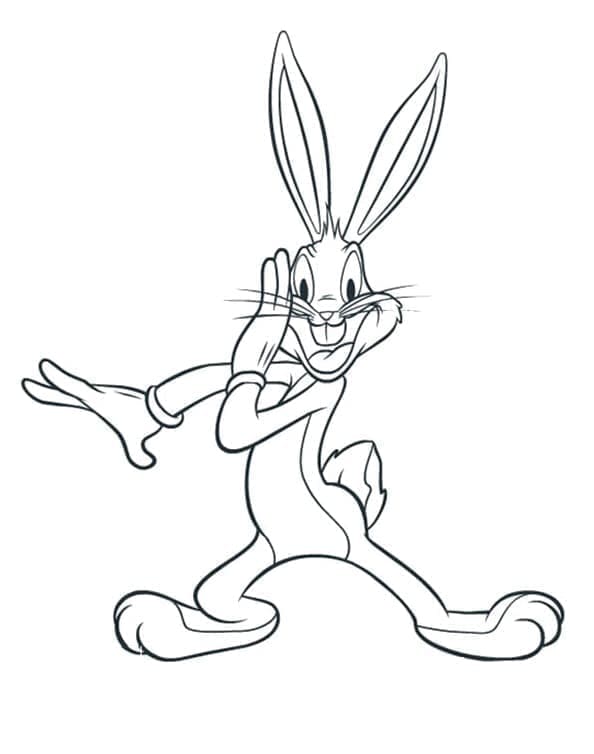Bugs Bunny gratis ausmalbilder