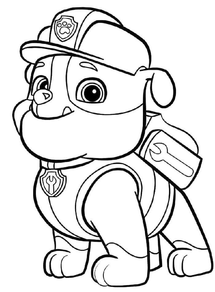 Coole Paw Patrol ausmalbilder