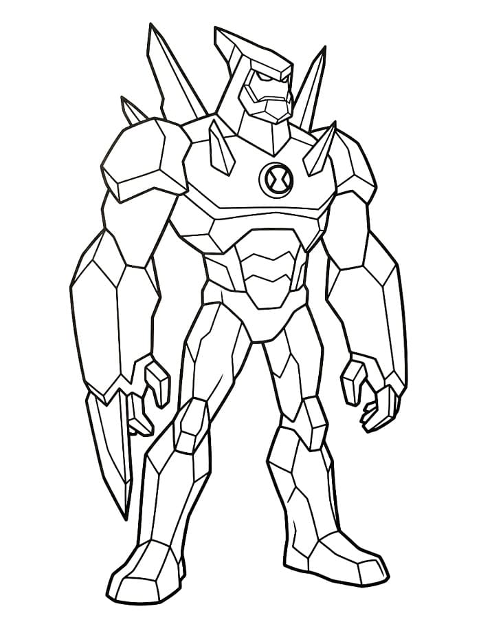 Cooler Ben 10 ausmalbilder