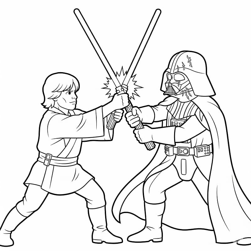 Cooles Star Wars ausmalbilder