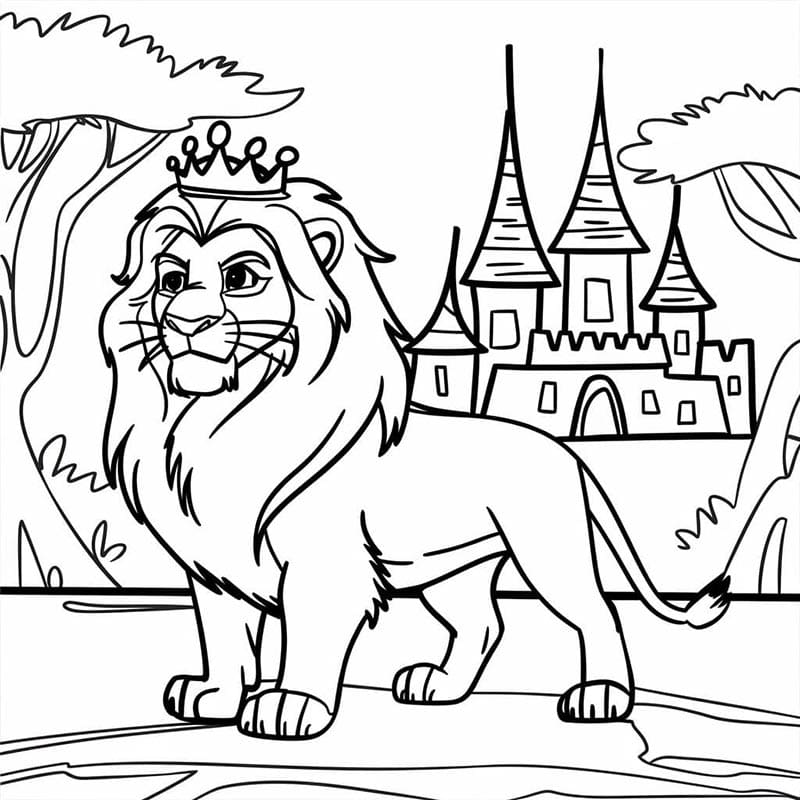 Der König der Löwen (19) ausmalbilder