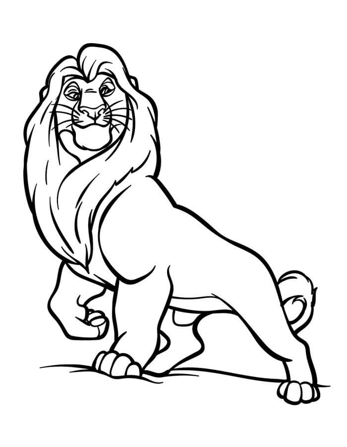 Der König der Löwen (28) ausmalbilder