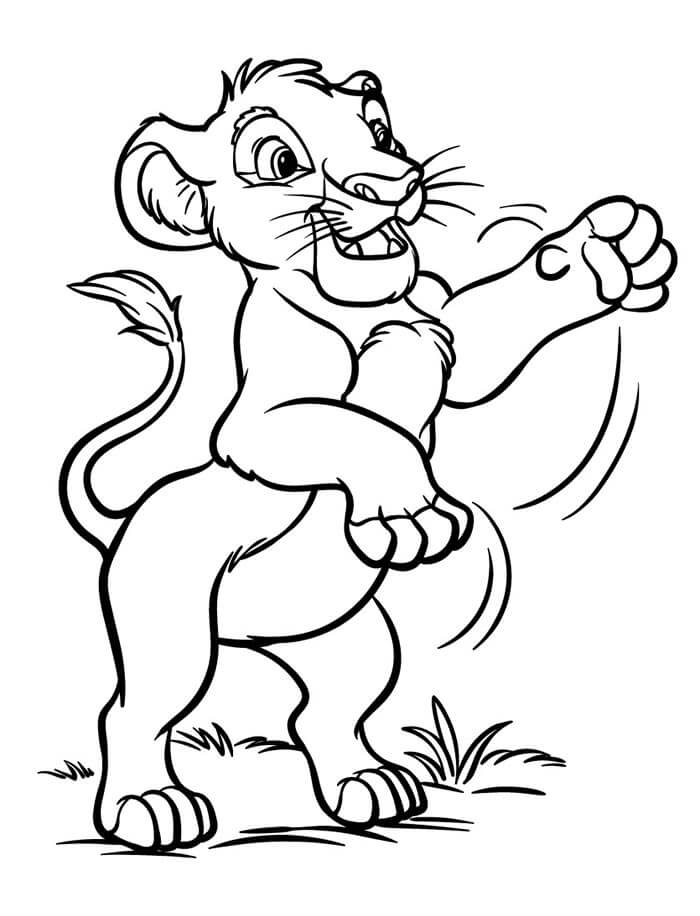 Der König der Löwen (29) ausmalbilder