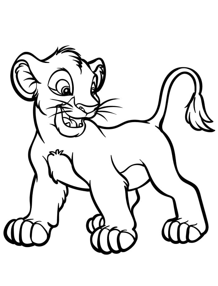 Der König der Löwen Disney ausmalbilder