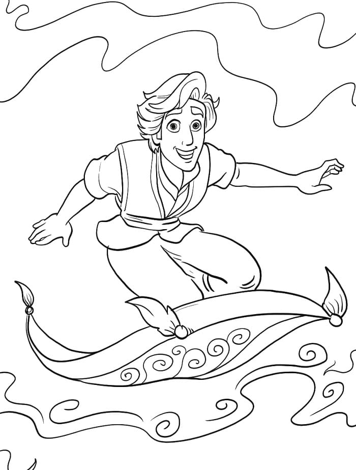 Disney Aladdin ausmalbilder