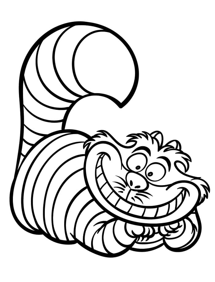 Disney Alice im Wunderland ausmalbilder