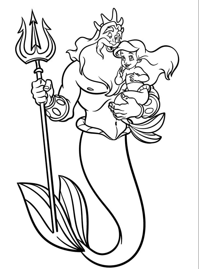 Disney Arielle die Meerjungfrau ausmalbilder