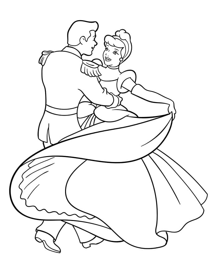 Disney Aschenputtel ausmalbilder