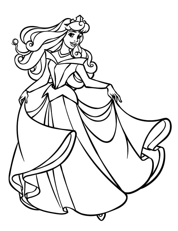 Disney Dornröschen ausmalbilder