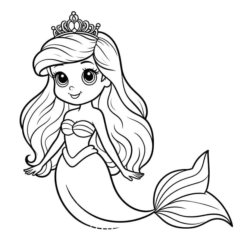 Disney Meerjungfrau Arielle ausmalbilder