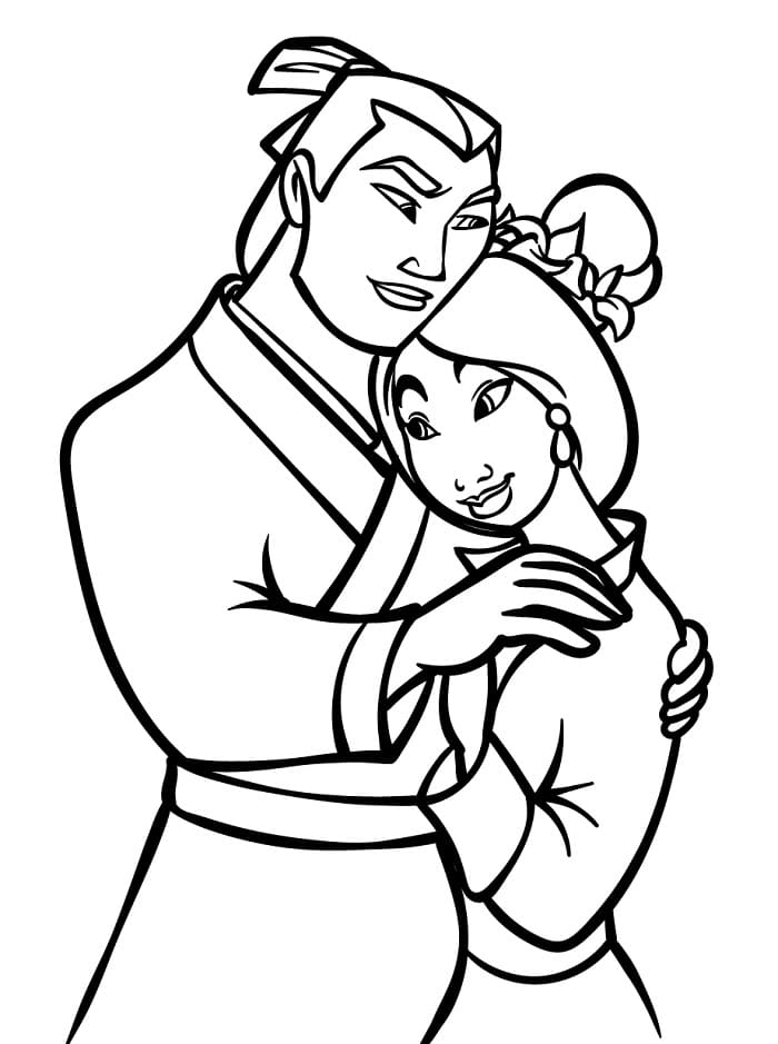 Disney Mulan ausmalbilder