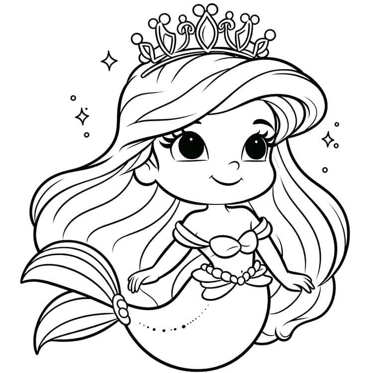 Disney Prinzessin Arielle ausmalbilder