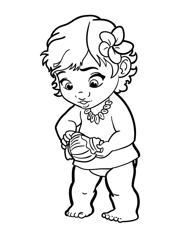 Disney Vaiana ausmalbilder