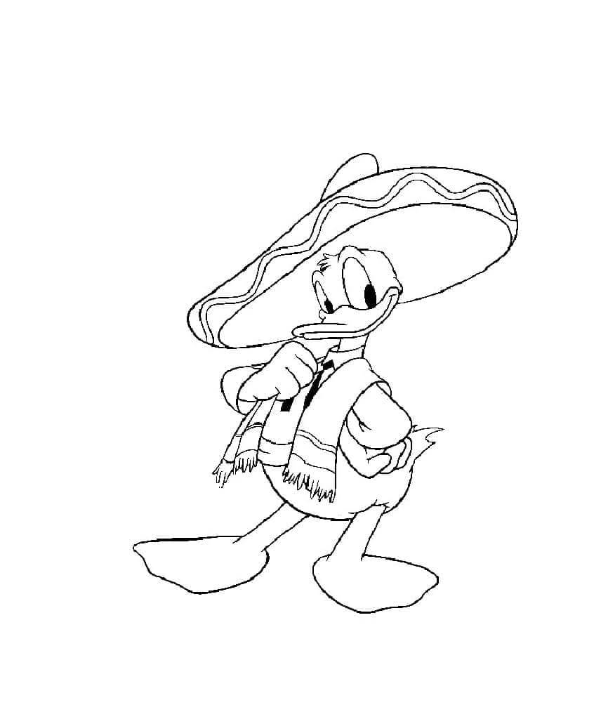 Donald Duck als Disney-Charakter ausmalbilder