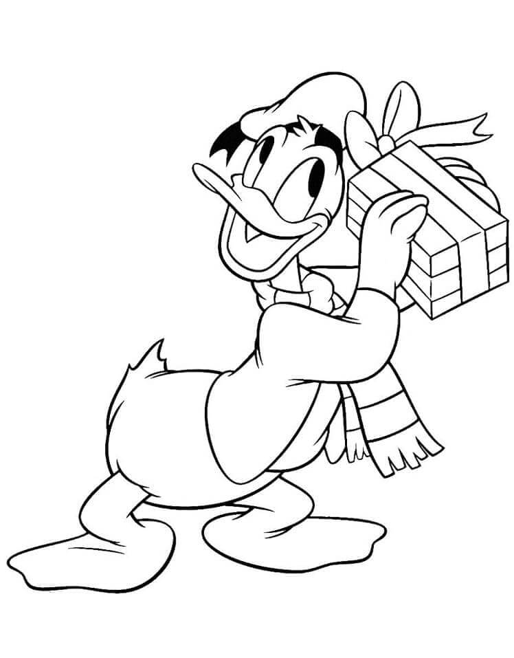 Donald Duck für 3-jährige Kinder ausmalbilder