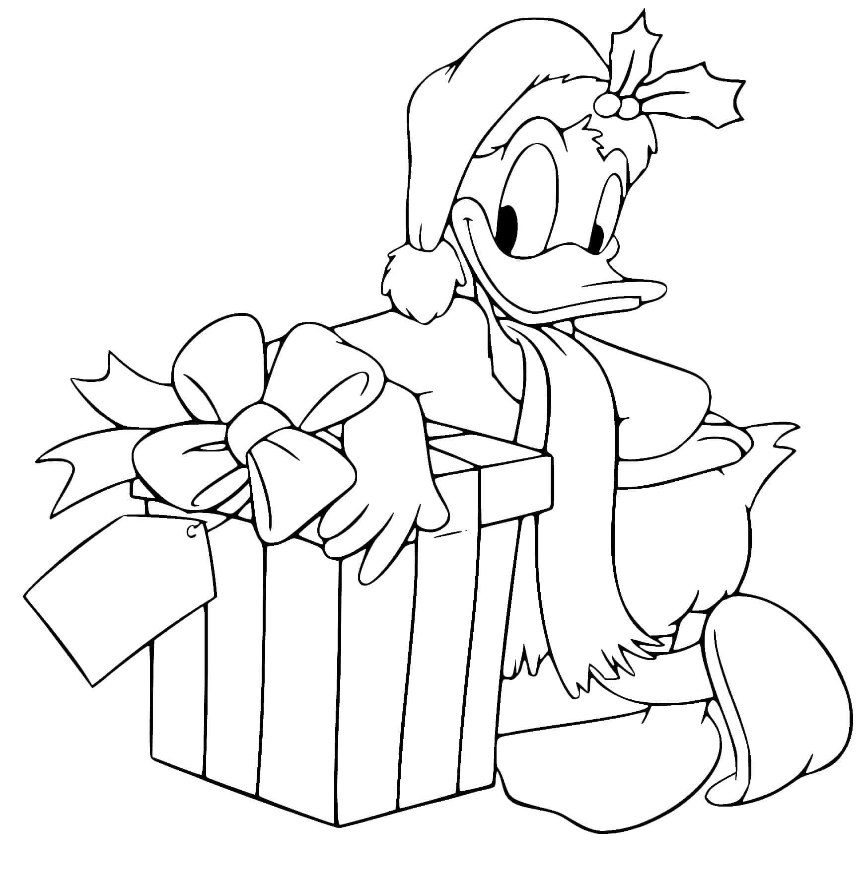 Donald Duck kostenlos verfügbar ausmalbilder