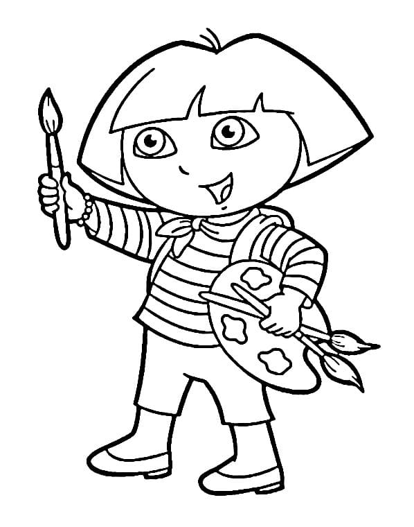 Dora Bild ausmalbilder