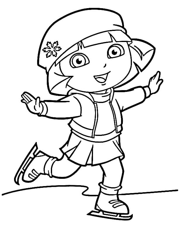 Dora kostenlos verfügbar ausmalbilder