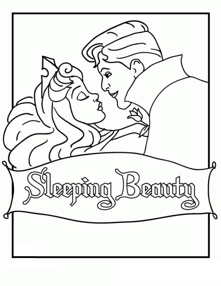 Dornröschen von Disney ausmalbilder