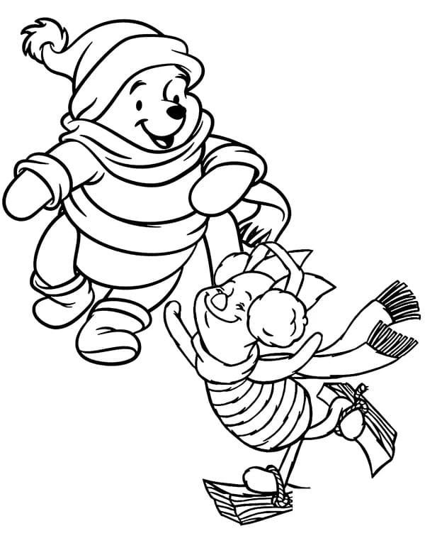 Druckbarer Winnie Puuh ausmalbilder