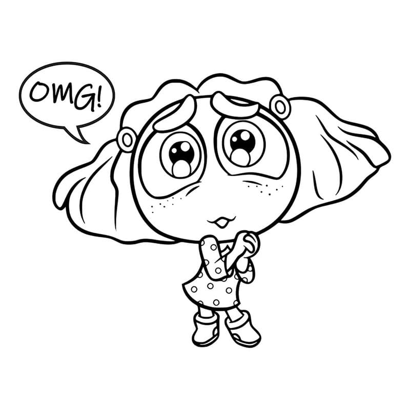 Druckbares Alles steht Kopf für Kinder ausmalbilder