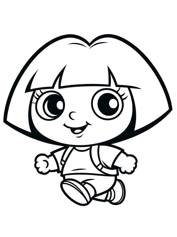 Druckbares Dora Bild ausmalbilder