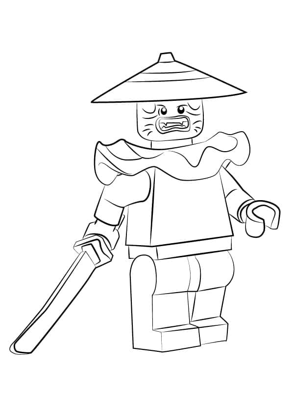 Druckbares Ninjago Bild ausmalbilder