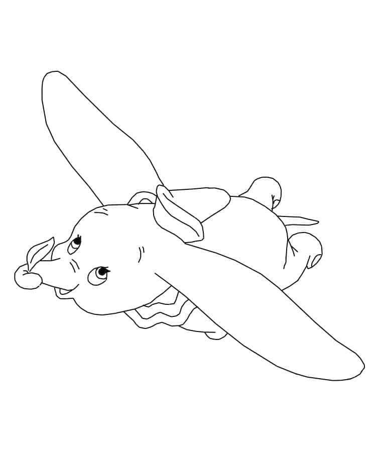 Dumbo als Disney-Motiv ausmalbilder