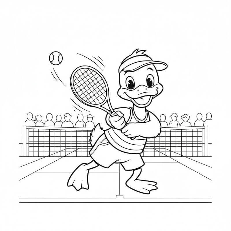 Ente kostenlos ausmalbilder