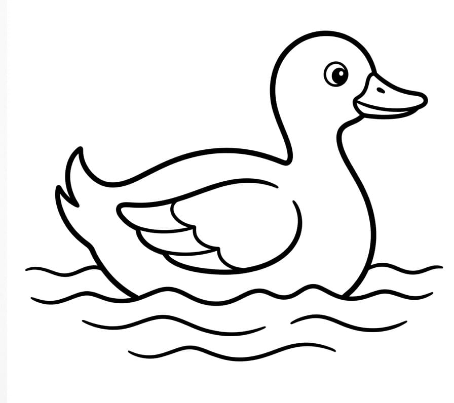 Ente ausmalbilder