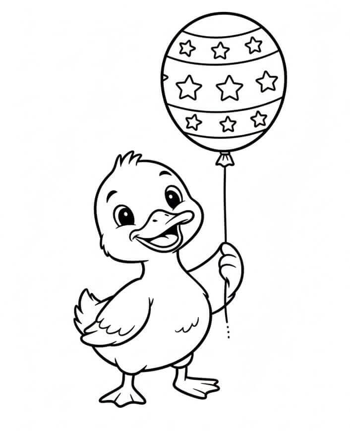 Gratis ausdruckbare Ente ausmalbilder