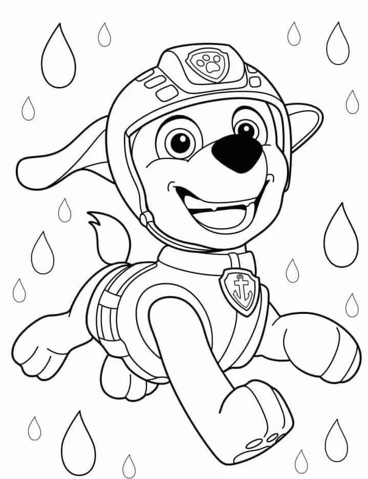 Paw Patrol ausmalbilder