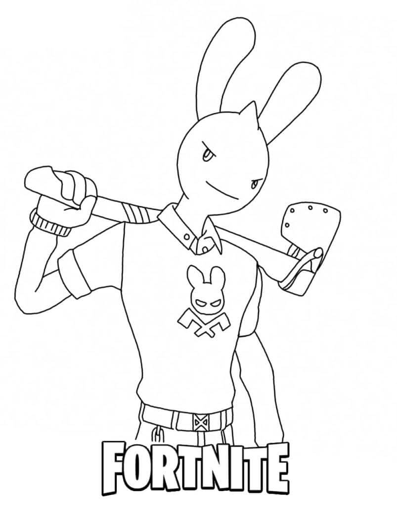 Guggimon aus Fortnite ausmalbilder