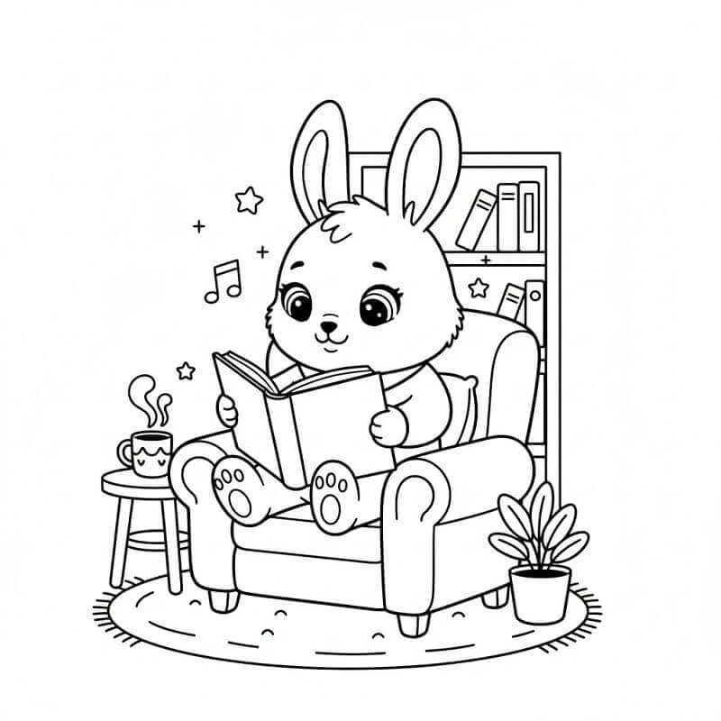 Hase für Kinder ausmalbilder