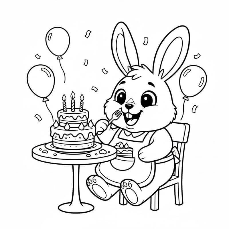 Hase kostenlos für Kinder ausmalbilder