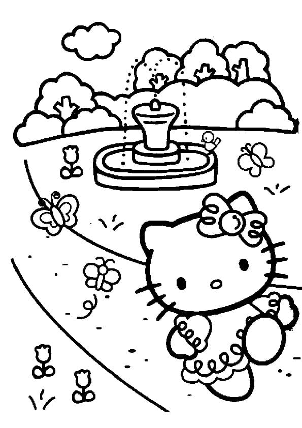 Hello Kitty (4) ausmalbilder