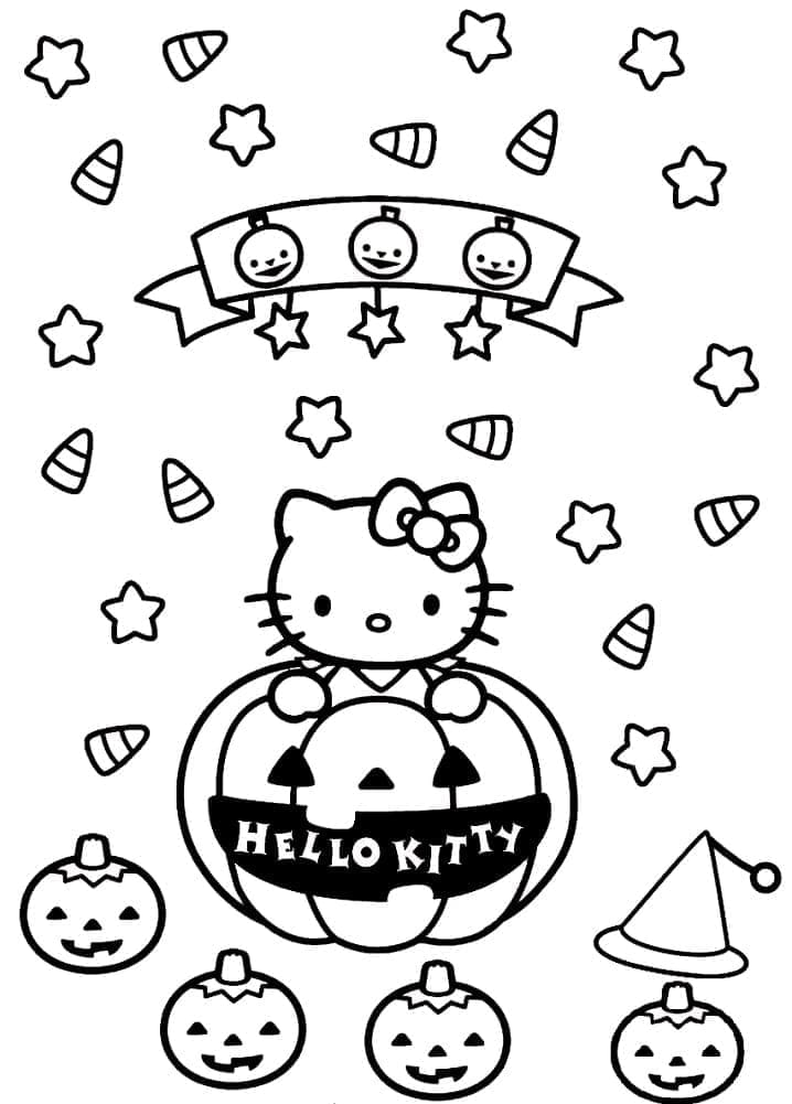 Hello Kitty gratis verfügbar ausmalbilder