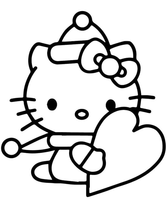 Hello Kitty von Sanrio ausmalbilder