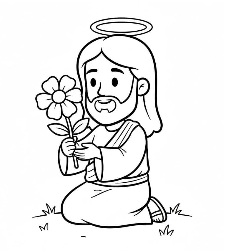 Jesus Bild ausmalbilder