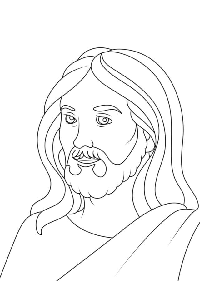Jesus für 1-jährige Kinder ausmalbilder