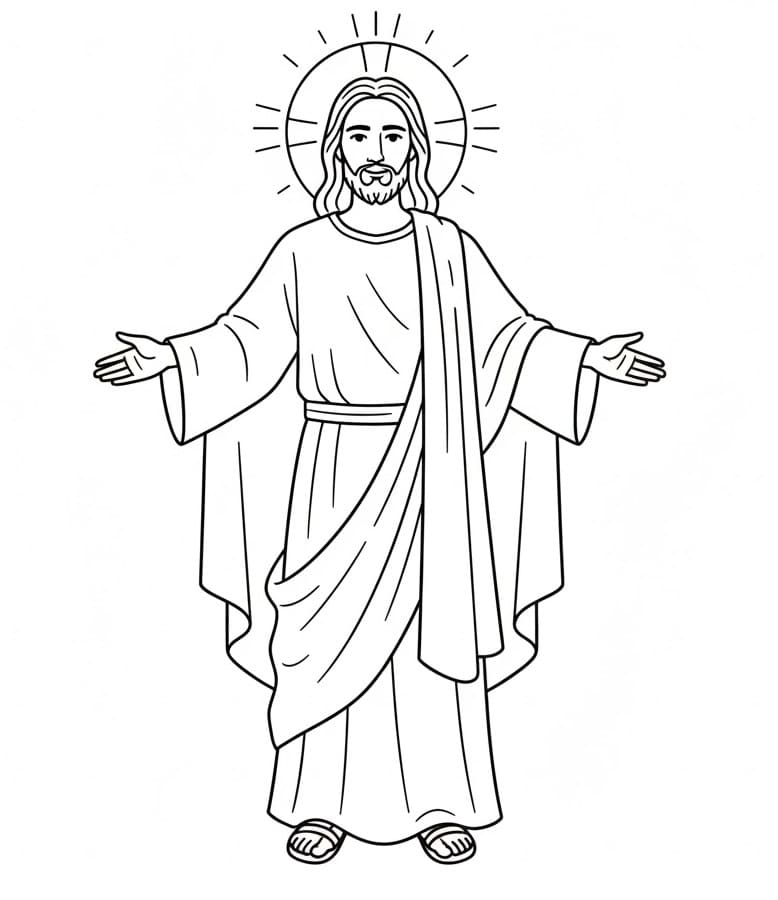 Jesus gratis ausmalbilder