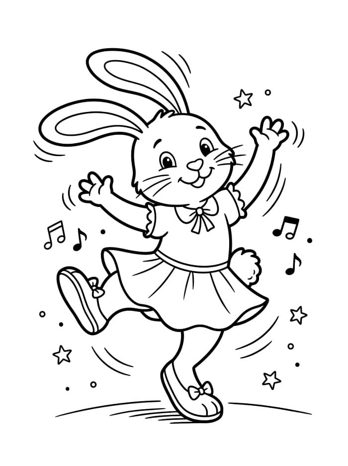 Kleiner Hase ausmalbilder