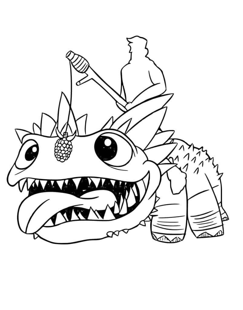 Klombo aus Fortnite ausmalbilder